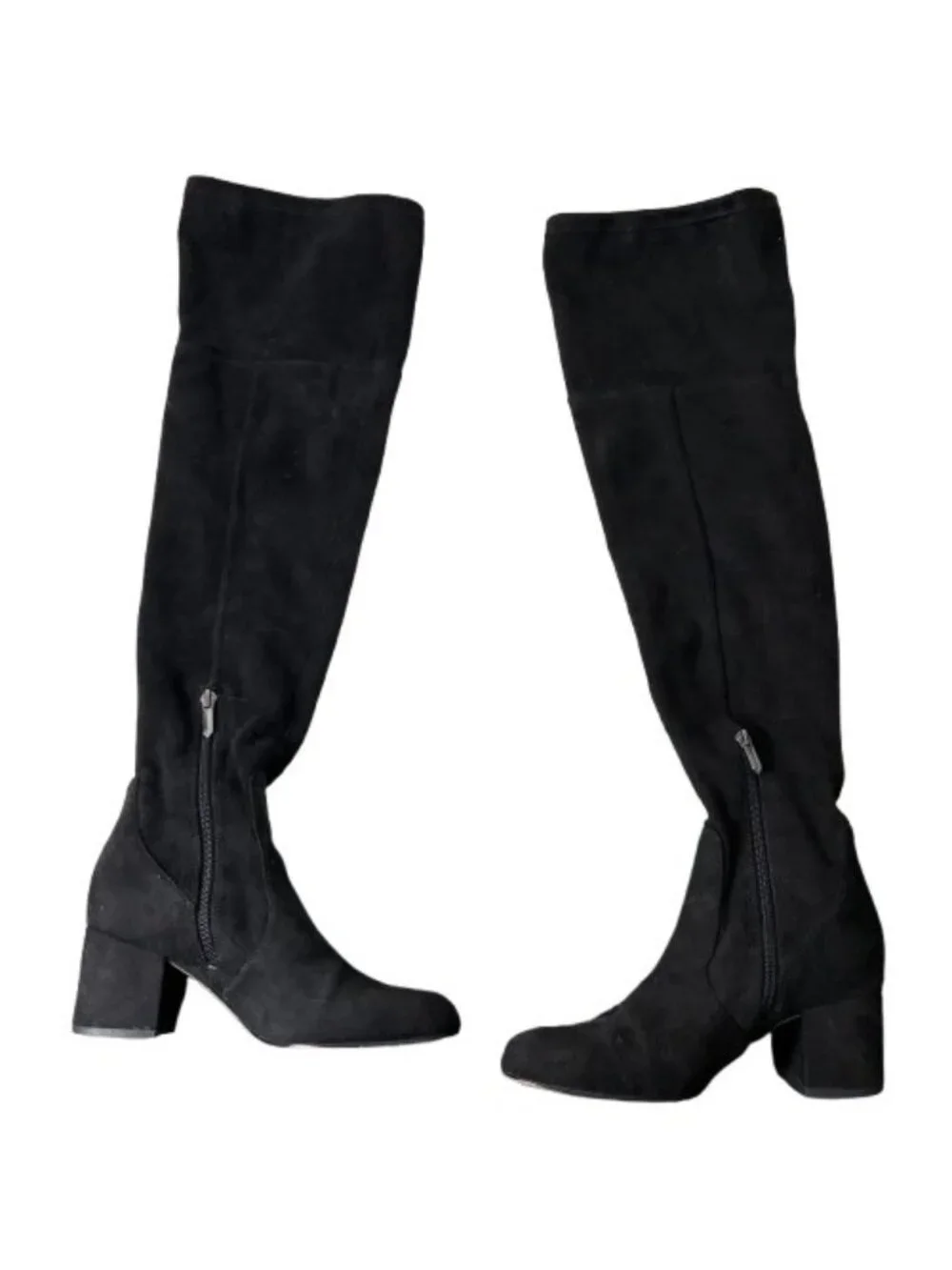 Sam Edelman Verona Boots 6.5 Black Over Knee Thigh High Whimsigoth Sexy Goth